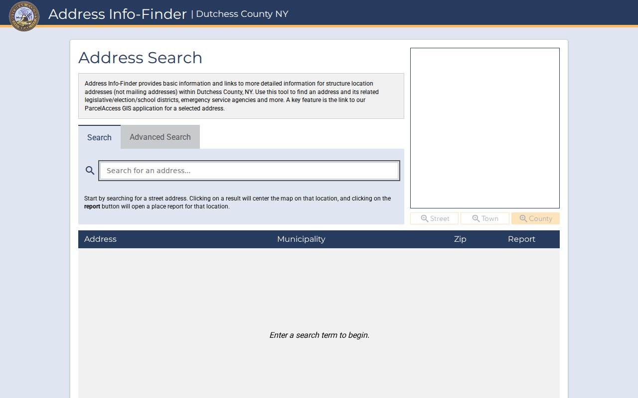 Town of Fishkill ZIP code directory address finder